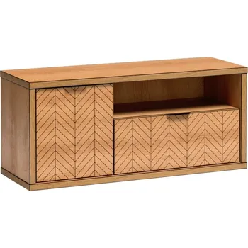 Televizní stolek RTV stolek dub karamel FONTI F-7