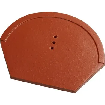 pálená krytina TONDACH Univerzální ukončení k hřebenáči č. 6 engoba červená