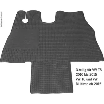 Příslušenství ke karavanu Gumový koberec do kabiny pro VW T6.1/T6 od 2015