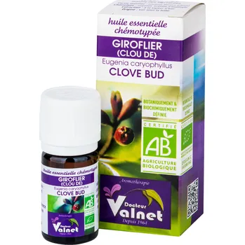 Vůně do bytu Éterický olej hřebíček 5 ml BIO DOCTEUR VALNET