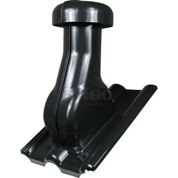 ERGO Odvětrávací komplet pro BETONPRES, BRAMAC CLASSIC, KM BETA, BESK - černá