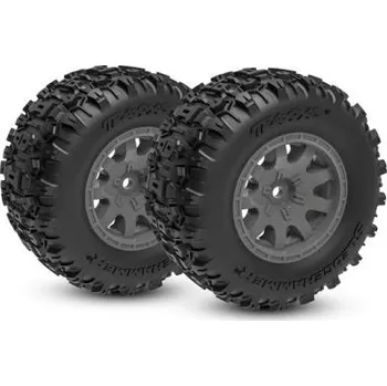 RC náhradní díl Traxxas kolo 2.1/2.6", disk šedý, pneu Sledgehammer (zadní) (2)