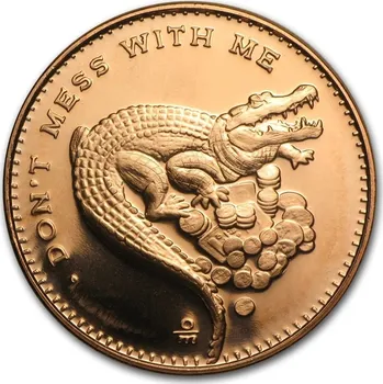 Mince - 1 oz Měděná - Neváhejte se mnou