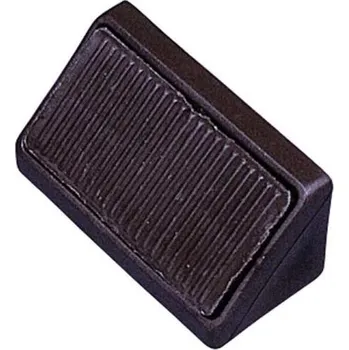 Příslušenství ke karavanu Univerzální nábytková rohová spojka s krytkou plastová hnědá 1 ks