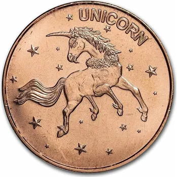 Silver Shield 1 oz Měděná mince Unicorn - Odin All-Father