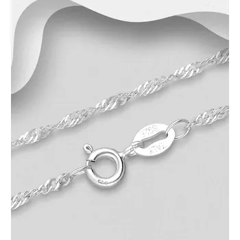 Řetízek Řetízek ze stříbra 925, 1,7 mm široký, vyrobený v Itálii