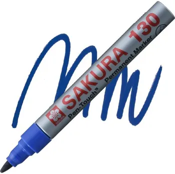 Laková fixa SAKURA Pen Touch 130 kulatá, modrá