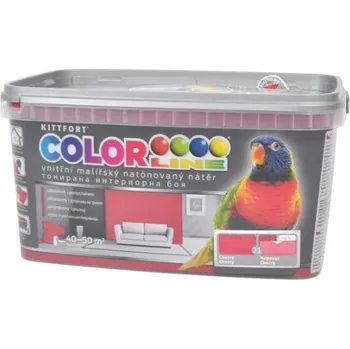 barva na zeď Colorline barevný 21 cherry 4kg Doprodej, Exp. 09/26
