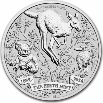 Perth Mint 125. výročí BU 1 Oz 2024 Austrálie