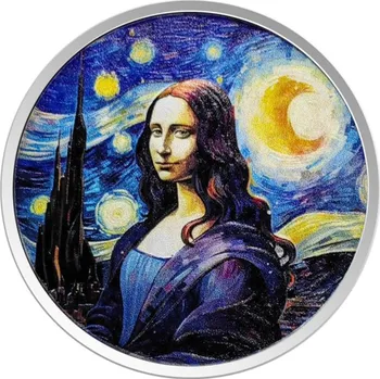Mona Lisa Van Gogh 2024 1oz Fiji Proof