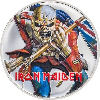 Sběratelství Cook Islands Iron Maiden: Eddie the Trooper 1 Oz