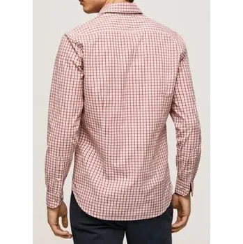 Pánská košile Pepe Jeans Košile PM307645 732 Červená Slim Fit XXL