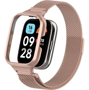 Luxusní Kovový Set Na Hodinky Pro Xiaomi Redmi Watch 3 Active Barva: Bronzová