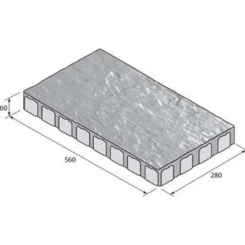 Stavebniny BEST ATRIO výška 60mm colormix sand STANDARD