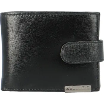 Peněženka Pánská kožená peněženka černá - Bellugio Trudo černá