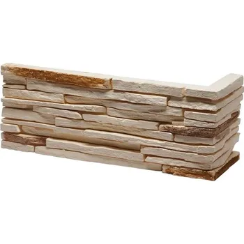 Obklad STEGU® Sádrový ROHOVÝ obklad VENEZIA 1 - CREAM