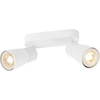 Svítidlo SLV - BIG WHITE PURI 2.0 Dome nástěnné a stropní svítidlo pro povrchovou montáž, dlouhé, 2 x max. 6W GU10, bílé - BIG WHITE (SLV) LA 1008371