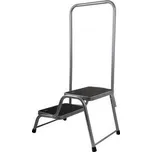 Schůdky se dvěma stupínky a zábradlím CARBEST