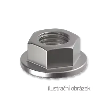 Matice matice s ozub. lím. M16 ZB DIN6923, 8