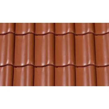 pálená krytina CREATON Harmonie Taška základní 1/1 "NUANCE" měděně červená engoba