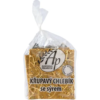 Přisada na vaření a pečení Alrichovo pekařství Chléb křupavý sýrový 200 g