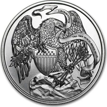 UNITED STATES MINT Mince 2 oz Stříbro - prezidentská pocta : Lincoln