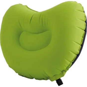 Příslušenství ke karavanu Polštář nafukovací šedá/limetková (40x27x10 cm)