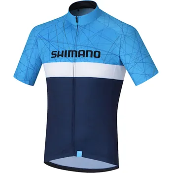 SHIMANO TEAM dres, námořnická modrá, XL