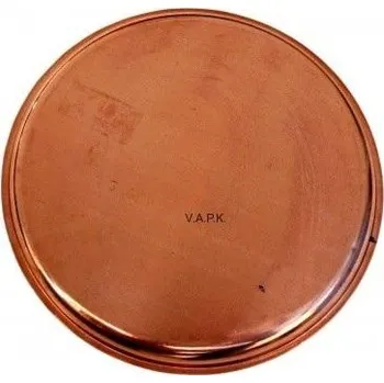 Kouřovod Víčko kouřové pr. 125 / 0,5 mm měď