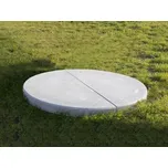 DITON Poklop Studniční půlený armovaný 110 - kompletní