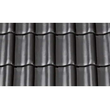 pálená krytina CREATON Harmonie Taška základní 1/1 "NUANCE" antracitová engoba