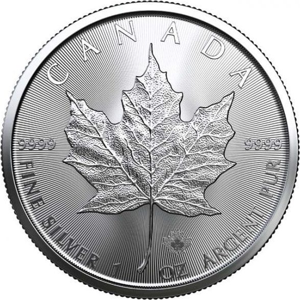 Royal Canadian Mint Maple Leaf 1 Oz stříbro