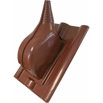 betonová krytina ERGO Anténní komplet např. pro Betonpres, KM Beta, Bramac Classic, Besk - červenohnědá