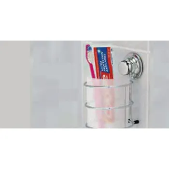 Příslušenství ke karavanu Pochromovaný držák kelímku suchým na přísavku