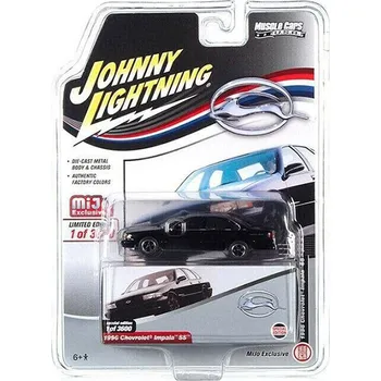 autíčko Chevrolet Impala SS 1996 1:64 - Johnny Lightning Chevy Impala SS - sběratelský model auta 1/64