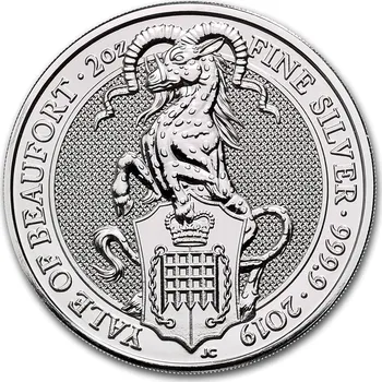 Royal Mint Queen's Beasts The Yale 2 Oz