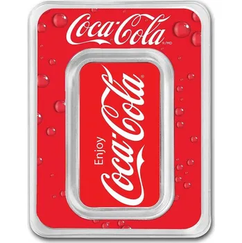 Coca-Cola® 1 oz Silver Colorized slitek