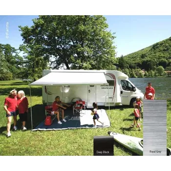 Markýza Markýza FIAMMA F45 S (308x250cm), černý kryt, šedá plachta