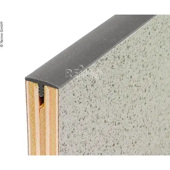 Příslušenství ke karavanu T-hrana středně šedá 40m