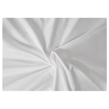 Prostěradlo Kvalitex Prostěradlo jednolůžkové plachta Atlas hladký bílé 140 × 240 cm bílé