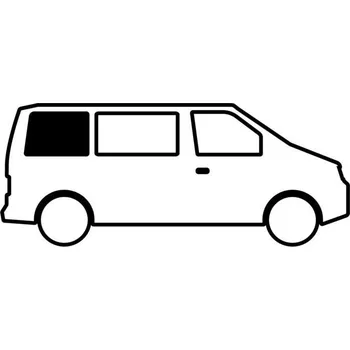 Příslušenství ke karavanu Boční pevné okno CARBEST na Mercedes Benz Vito (2004-2014) dlouhý rozvor, zadní pravé, 1296x521mm, tonované