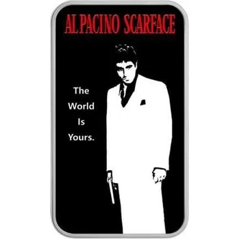 New Zealand Mint Zjizvená tvář Scarface 40 let 1 Oz 2023