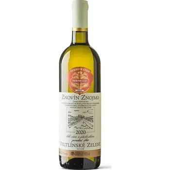 Víno Veltlínské zelené pozdní sběr 2020 / Terroir - toulky vinicemi Znovín Znojmo
