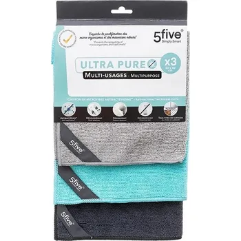 5Five Utěrka z mikrovlákna 30 × 40 cm 3 ks