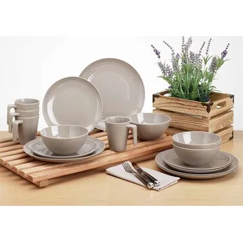 Sada nádobí Sada melaminového nádobí LATTE pro 4 osoby