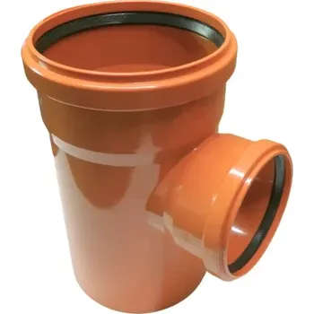Kanalizační potrubí KGEA T-kus 160x125 90° (Odpadní KG odbočka )