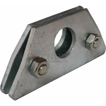 ERGO Jednoděrový držák pro 3 metrové protis.tyče - falc. plech - POZINK