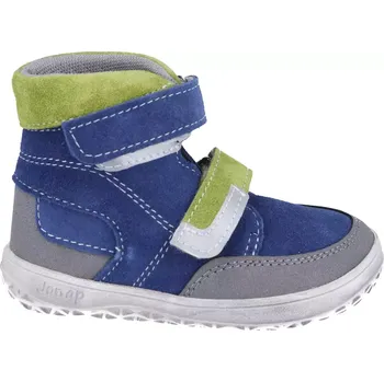 Dívčí tenisky Jonap barefoot boty Falco modrozelené 24