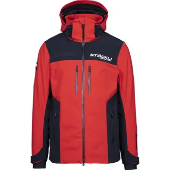 STÖCKLI Pánská lyžařská bunda WRT, červená, černá 2023/24 - 56, XXL