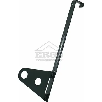 ERGO Dvouděrový držák – univerzální k zavěšení - pro betonové a pálené krytiny - antracit